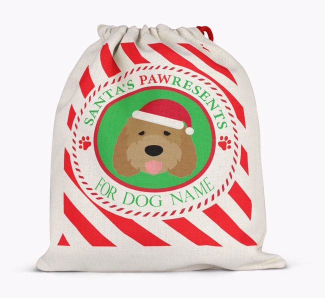 Santa Sack 'Pawresents' - Personalised for Your {breedFullName}